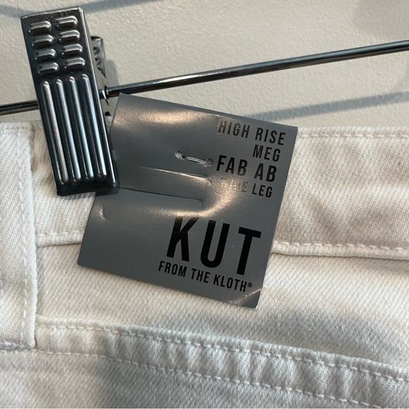 Kut from the Kloth Meg Fab AB Wide Leg Sz 0 - Picture 7 of 13